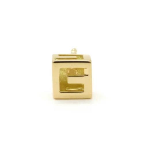 Gucci Vintage Pre-owned Guld rhngen Yellow, Dam