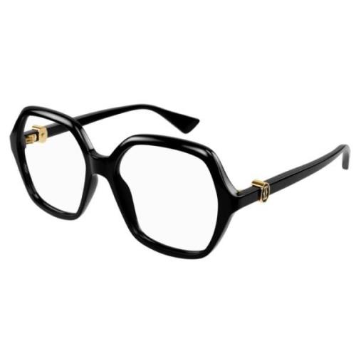 Cartier Stiliga Glasögon Som Förbättrar Din Look Black, Unisex