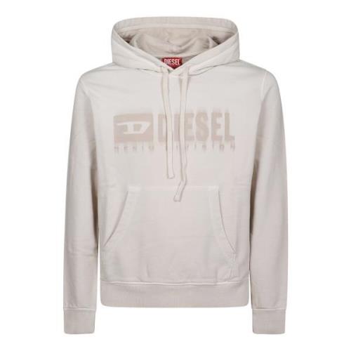 Diesel Stilig Sweatshirt för Män Beige, Herr