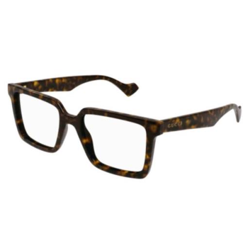 Gucci Stiliga solglasögon för modeentusiaster Brown, Unisex