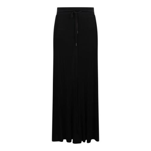 Helmut Lang Philosophy Hosiery Maxi Kjol Black, Dam