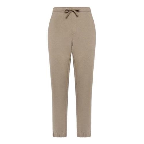 Boggi Milano Bomullsblandad Sweatpants Beige, Herr