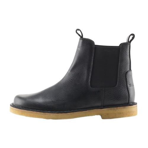 Nature Footwear Handgjord Läder Chelsea Boot Laura Black, Dam