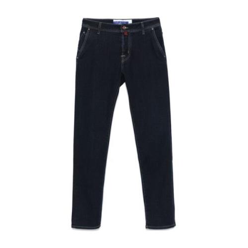 Jacob Cohën Midnight Blue Slim-Fit Jeans Blue, Herr