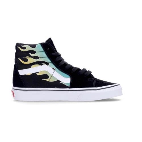 Vans Glow Flame Hög Topp Sneakers Black, Herr