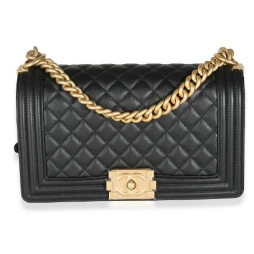 Chanel Vintage Pre-owned Laeder chanel-vskor Black, Dam