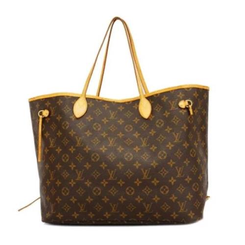 Louis Vuitton Vintage Pre-owned Tyg louis-vuitton-vskor Brown, Dam