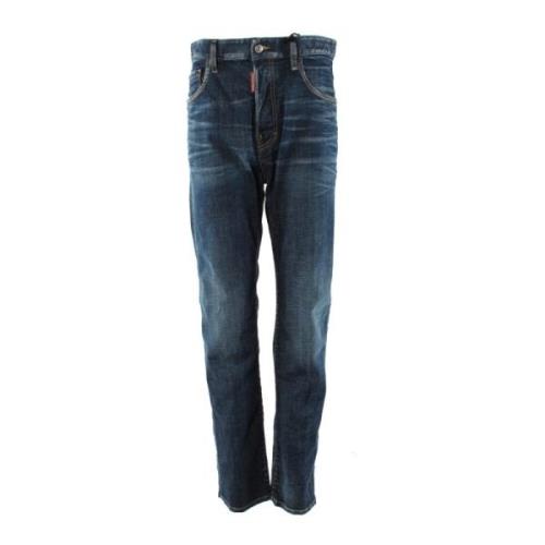 Dsquared2 Slim-fit jeans i klassisk blå Blue, Herr