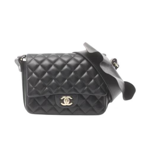 Chanel Vintage Pre-owned Laeder chanel-vskor Black, Dam