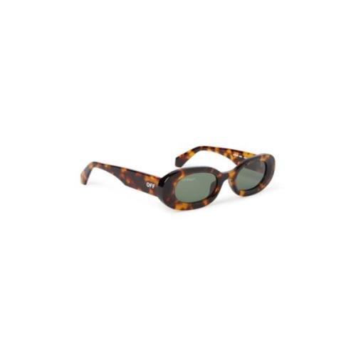 Off White Amalfi Trendiga Solglasögon Brown, Unisex