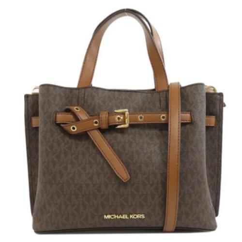 Michael Kors Pre-owned Pre-owned Canvas totevskor Brown, Dam