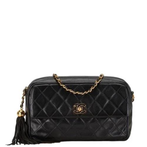 Chanel Vintage Pre-owned Laeder chanel-vskor Black, Dam