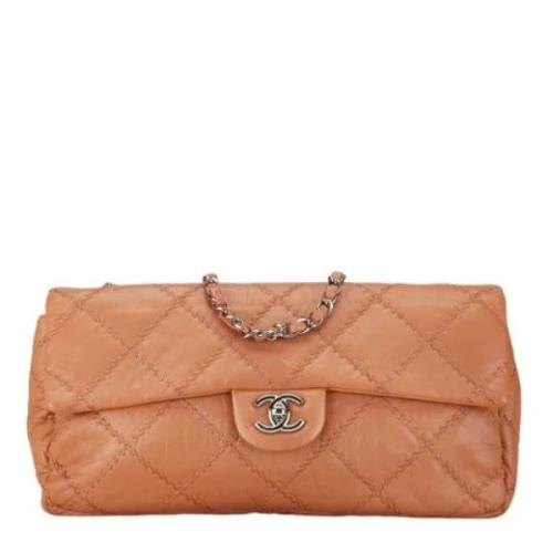 Chanel Vintage Pre-owned Laeder chanel-vskor Orange, Dam