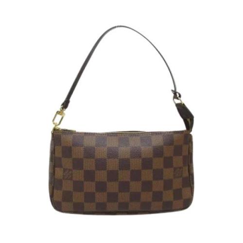 Louis Vuitton Vintage Pre-owned Tyg louis-vuitton-vskor Brown, Dam