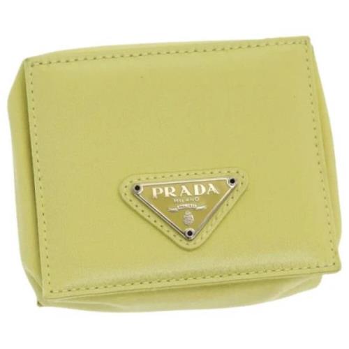 Prada Vintage Pre-owned Nylon plnbcker Yellow, Dam