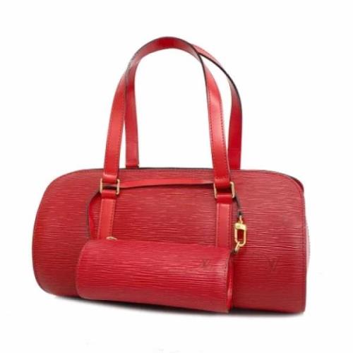 Louis Vuitton Vintage Pre-owned Tyg louis-vuitton-vskor Red, Dam