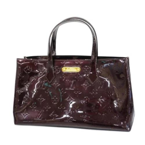 Louis Vuitton Vintage Pre-owned Tyg louis-vuitton-vskor Purple, Dam