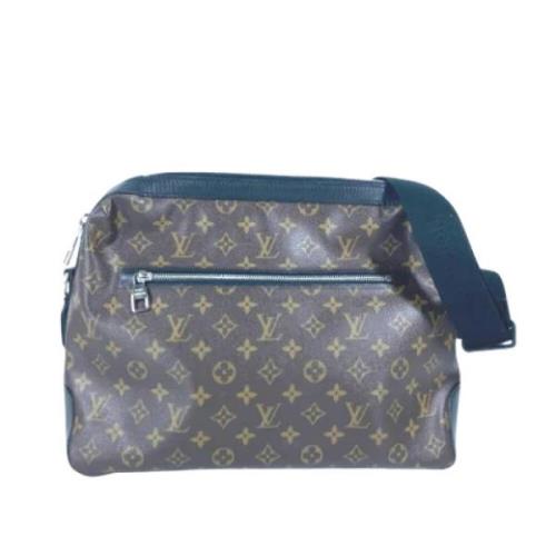 Louis Vuitton Vintage Pre-owned Tyg louis-vuitton-vskor Brown, Herr