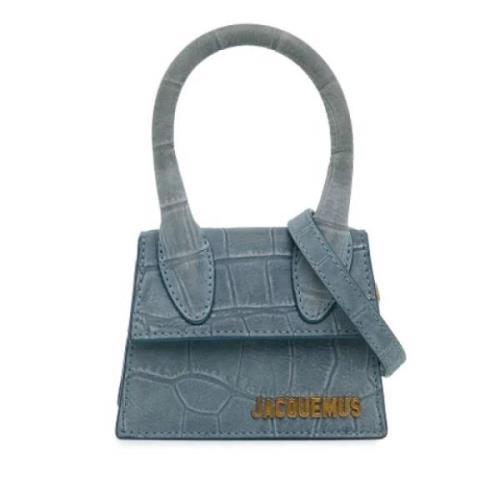 Jacquemus Pre-owned Pre-owned Mocka handvskor Blue, Dam