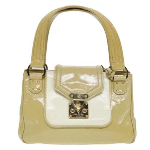 Louis Vuitton Vintage Pre-owned Laeder handvskor Beige, Dam