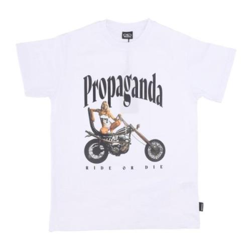 Propaganda Stilig Herr Tee Vit T-shirt White, Herr