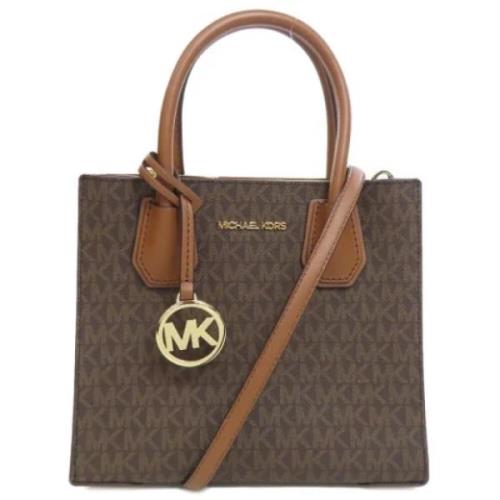 Michael Kors Pre-owned Pre-owned Canvas totevskor Brown, Dam