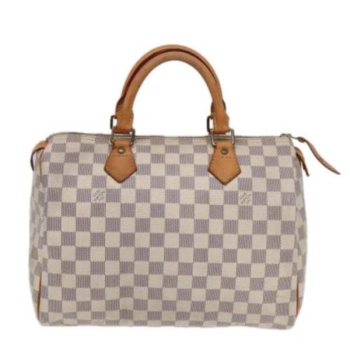 Louis Vuitton Vintage Pre-owned Canvas handvskor Beige, Dam