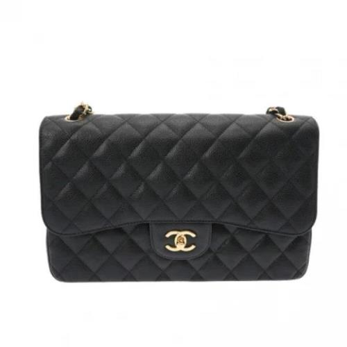 Chanel Vintage Pre-owned Laeder chanel-vskor Black, Dam