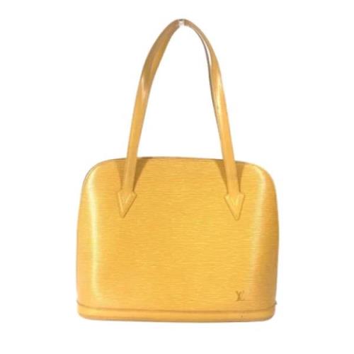 Louis Vuitton Vintage Pre-owned Laeder louis-vuitton-vskor Yellow, Dam