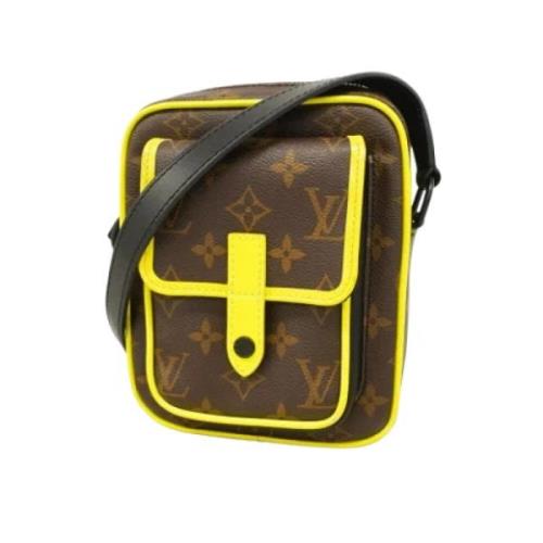 Louis Vuitton Vintage Pre-owned Tyg louis-vuitton-vskor Brown, Dam