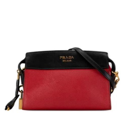 Prada Vintage Pre-owned Laeder prada-vskor Red, Dam