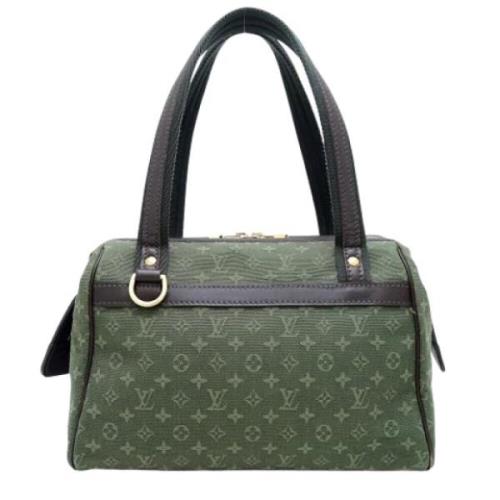 Louis Vuitton Vintage Pre-owned Canvas louis-vuitton-vskor Green, Dam