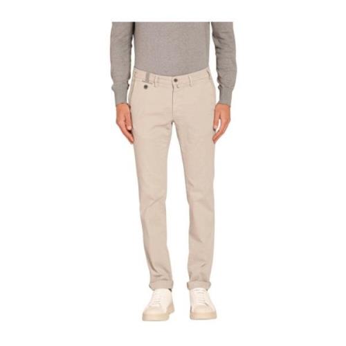 Mason's Slim Fit Chino Byxor Prestige Torino Gray, Herr