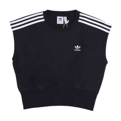 Adidas Svart Midja Cinch Tank Top Black, Dam