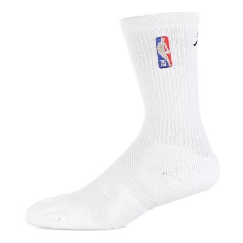 Jordan NBA Crew Sock 75-års Jubileumsuppsättning White, Herr