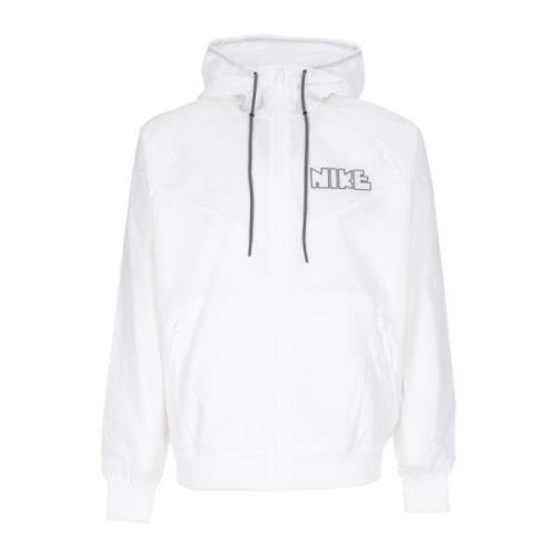 Nike Vit Windrunner Vävd Jacka White, Herr