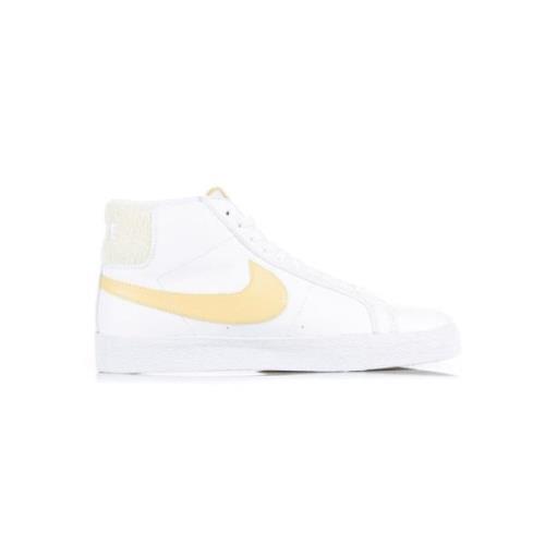 Nike Premium Herr Hög Topp Sneakers White, Herr