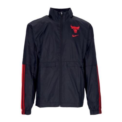 Nike Chicago Bulls Tracksuit Jacka Svart/Röd Black, Herr