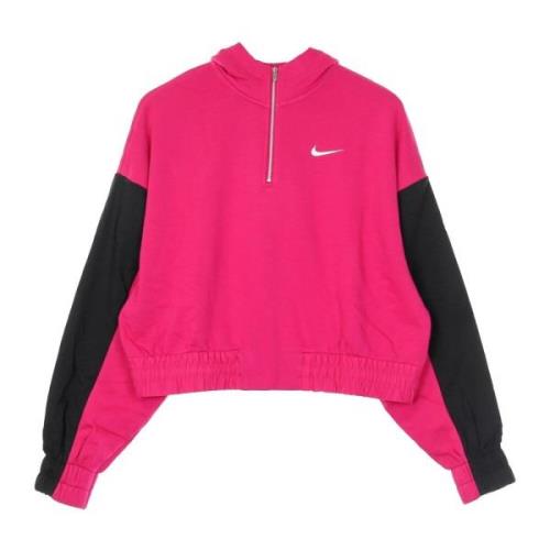 Nike Sportswear Icon Clash Cropped Hoodie Pink, Dam