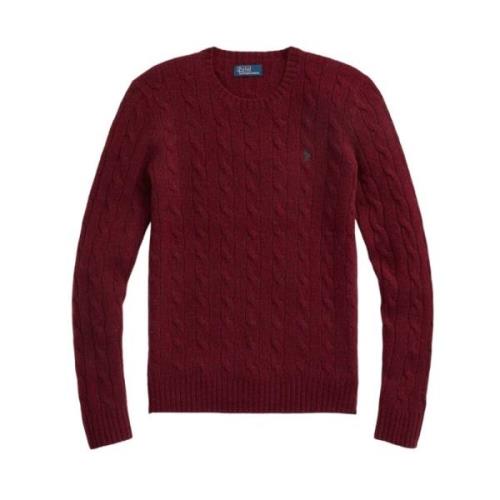 Polo Ralph Lauren Round-neck Knitwear Red, Dam