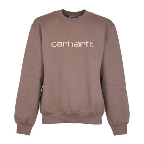 Carhartt Wip Stiliga Sweaters för Män Brown, Herr