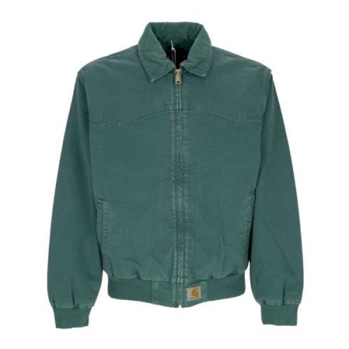 Carhartt Wip Santa Fe Botanic Faded Jacka Green, Herr