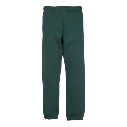 Carhartt Wip Chase Sweatpants Green, Herr