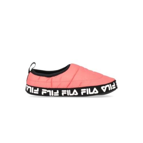 Fila Ros Låga Slip-On Skor Pink, Dam