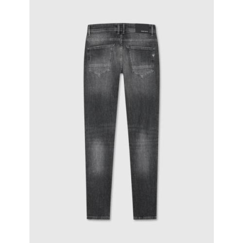 Pure Path Grå Slim-Fit Jeans för Män Gray, Herr