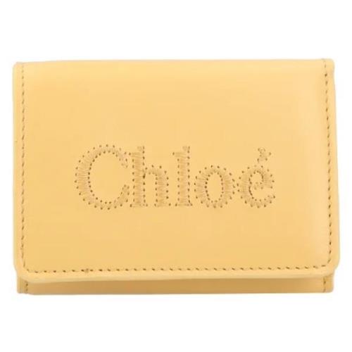 Chloé Laeder plnbcker Yellow, Dam