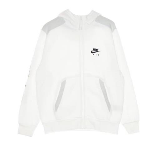 Nike Sportswear Zip Hoodie Air Hoodie Vit/Svart White, Herr