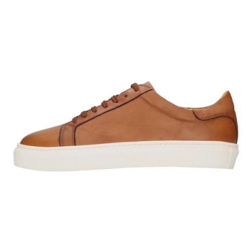 Antica Cuoieria Sneakers Brun Brown, Herr