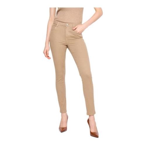 Silvian Heach Jeans skinny Beige, Dam