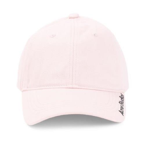 Acne Studios Stiliga Rosa & Lila Mössor Pink, Unisex